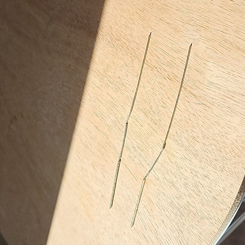 Pendulum Threader Earrings - image 1